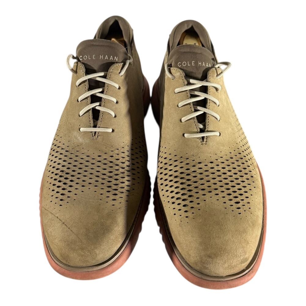 Cole Haan 2.Zerogrand Laser Wingtip Oxford Irish Coffee Brown Men’s Size 9M - Picture 3 of 8